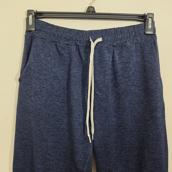 Vuori Performance Jogger Pants Medium Midnight Heather Blue Athletic Athleisure - Picture 4 of 9
